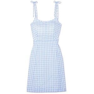 Madewell Gingham Mini Dress